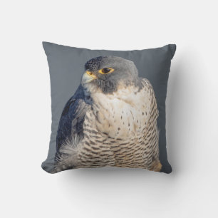 Coussin Faucon pèlerin le long de la rivière Hudson