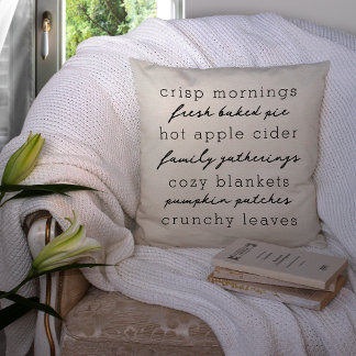 Coussin Favoris automne