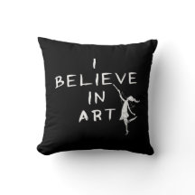 Fée d'art : Je crois à l'art (le noir)