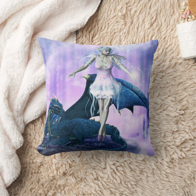 Coussin Fée du dragon de glace (Couverture)