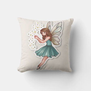 Coussin Fée Magique Fantaisiste