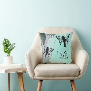 Coussin Fées d'Imaginaire de feuillage Personnalisées