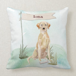 Coussin Félicitations au Laboratoire Jaune pour le nouvea