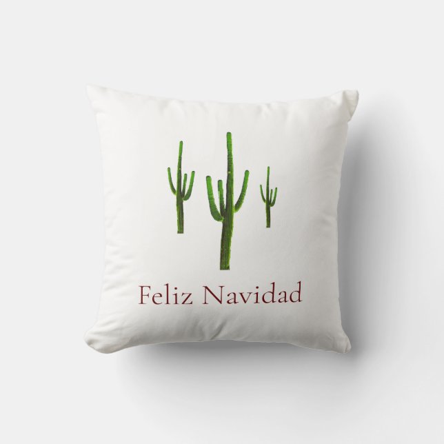 Coussin Feliz Navidad Christmas (Recto)