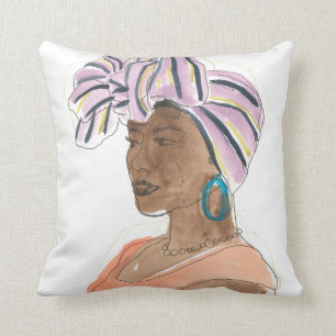 Coussin Femme forte et belle