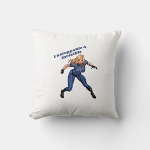Coussin Femme invisible