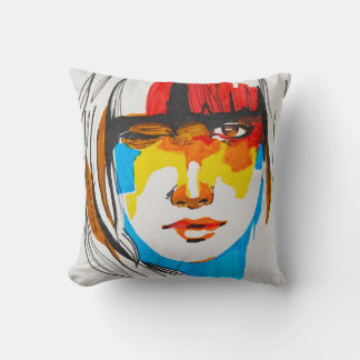 Coussin Femmes Rebelles Abstraites