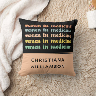 Coussin Femmes sur mesure en médecine Rétro future infirmi