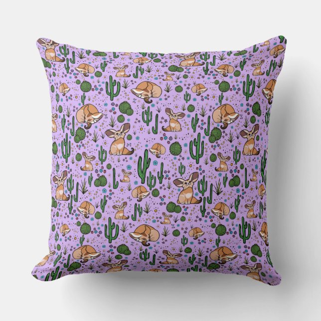 Coussin Fennec Fox Cushion (Recto)