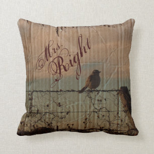 Coussin Ferme rurale mariage de la grange de l'Ouest