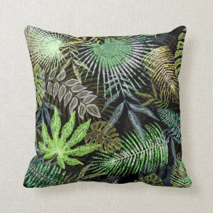 Coussin Fermes vertes tropicales