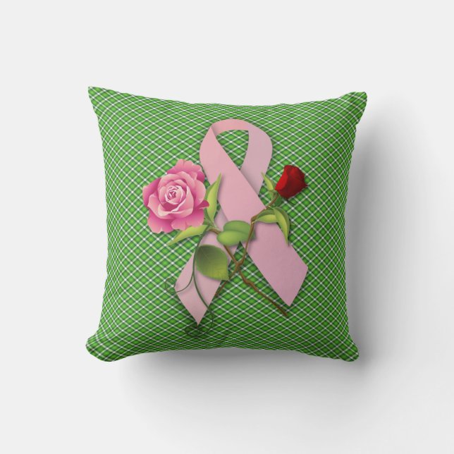 Coussin Fermeture du survivant du cancer du sein (Recto)