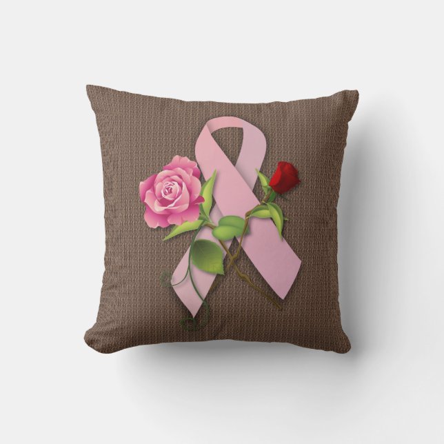 Coussin Fermeture du survivant du cancer du sein (Recto)