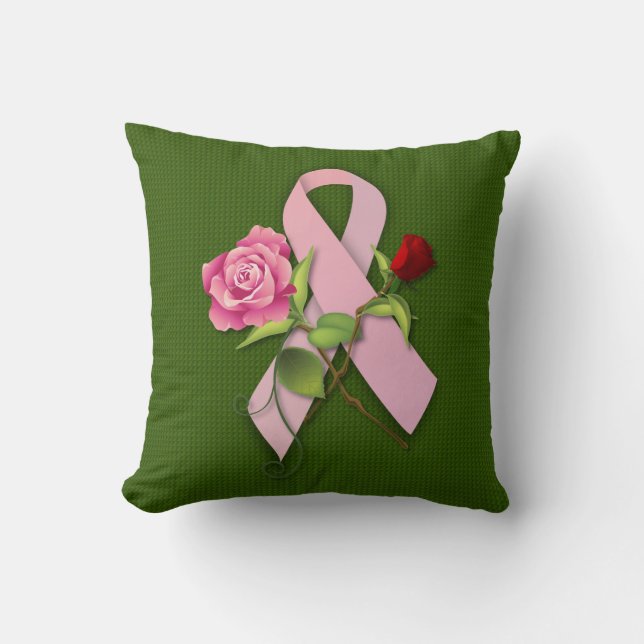 Coussin Fermeture du survivant du cancer du sein (Recto)