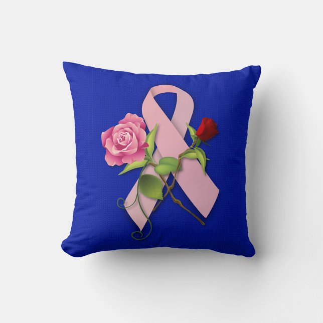 Coussin Fermeture du survivant du cancer du sein (Recto)