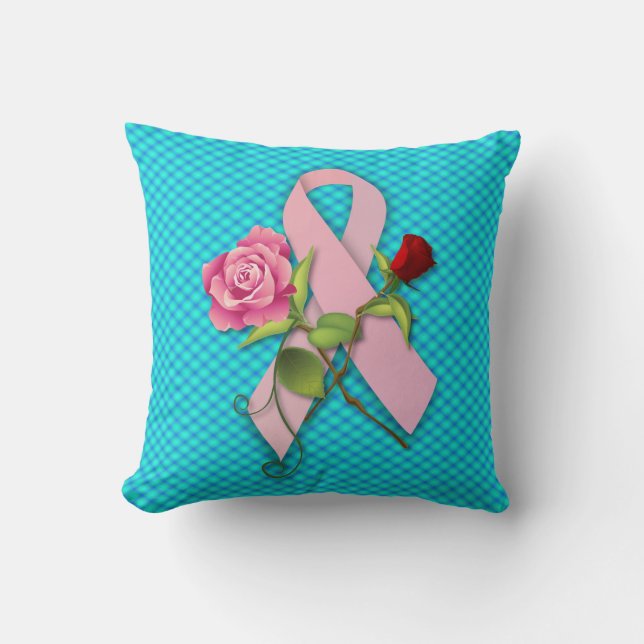 Coussin Fermeture du survivant du cancer du sein (Recto)