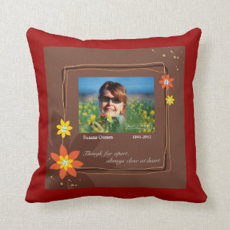 Coussin Fermez-vous au coeur
