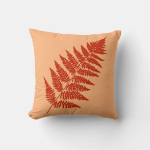 Coussin Fern 1, Mandarin Orange