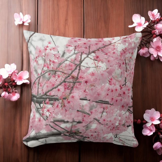 Coussin Festival de Hanami du printemps (Créateur téléchargé)