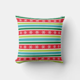 Coussin Festivals et Snowflakes