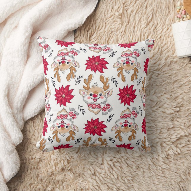Coussin Festive Christmas Pillow Covers for Decor 2026 (Couverture)