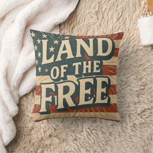 Coussin Fête de l'Indépendance des États-Unis d'Amérique V