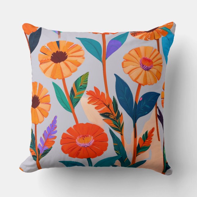 Coussin Fête de Marigold (Recto)