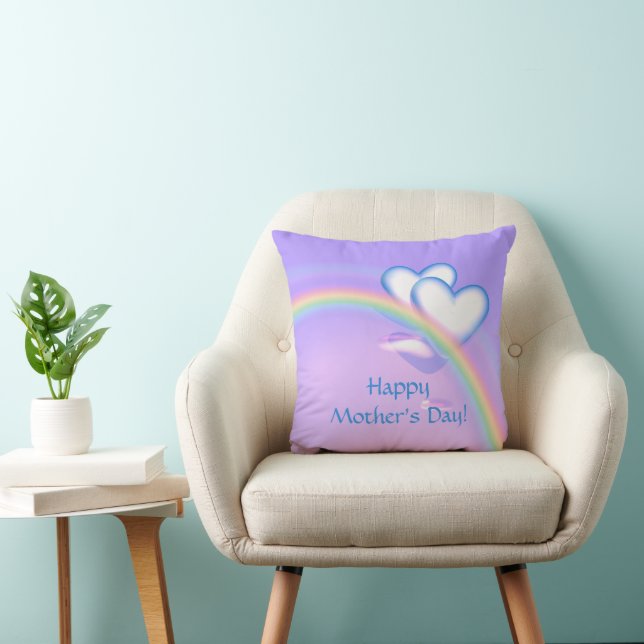 Coussin Fête des mères Coeurs supérieurs (Chaise)
