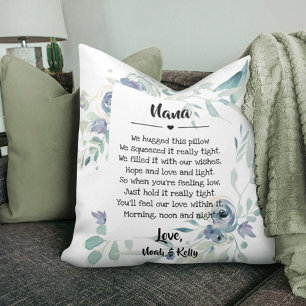 Coussin Fête des Mères Grandma Grammy Nana de Grandkids