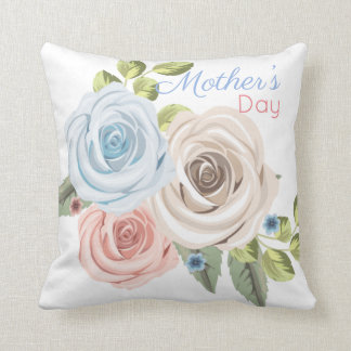 Coussin Fête des mères Pastel Floral