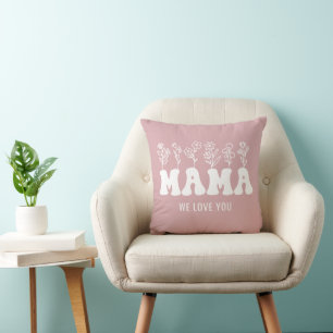 Coussin Fête des mères personnalisées