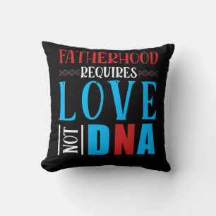 Coussin Fête des pères de paternité pour Stepdad Stepfathe