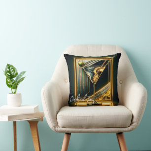 Coussin Fête Populaire Heure Neon Personnalisé