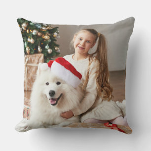 Coussin Fêtes de Noël Photo saisonnière