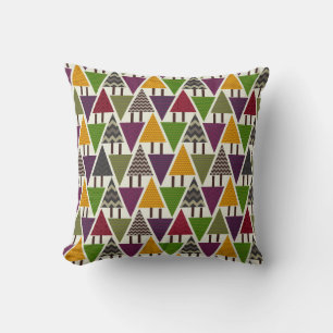 Coussin feu de forêt topique
