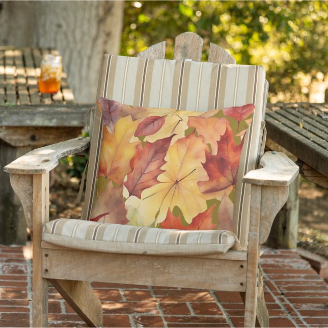 Coussin Feuillage des feuilles d'automne (Chaise)