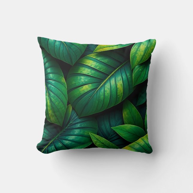 coussin feuille (Recto)