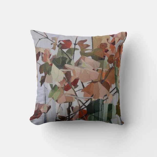 Coussin Feuille d'automne (Recto)