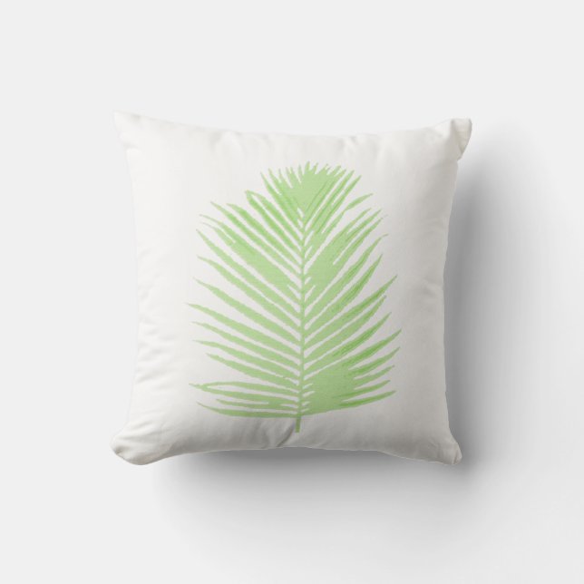 Coussin Feuille de palmier (Recto)