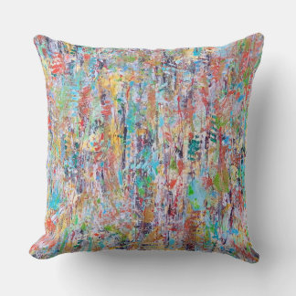 Coussin Feuille en chute 20 x 20 Poly Throw Pillow