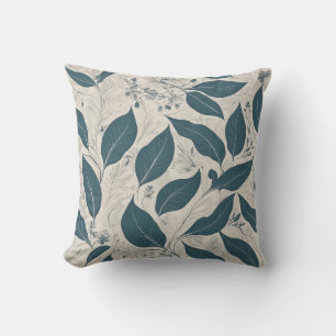 Coussin feuille sérénité