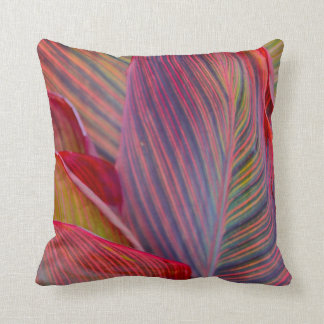 Coussin Feuille tropical