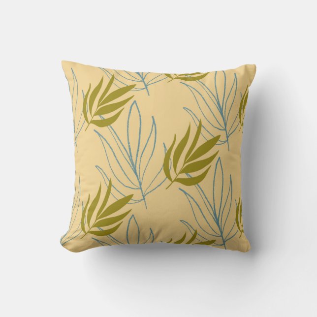 Coussin Feuilles (Recto)