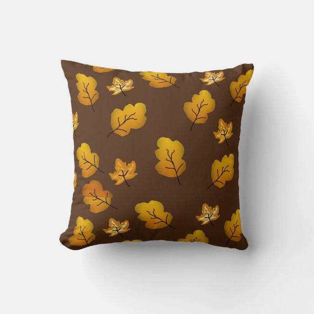 Coussin feuilles (Recto)