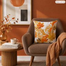 Feuilles Abstraites de l'Automne en Tourbillons Pe