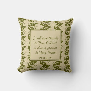 Coussin Feuilles Automne Personnalisées