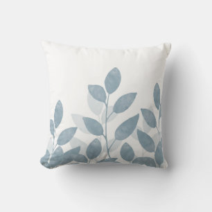 Coussin Feuilles d'aquarelle à lattes souples