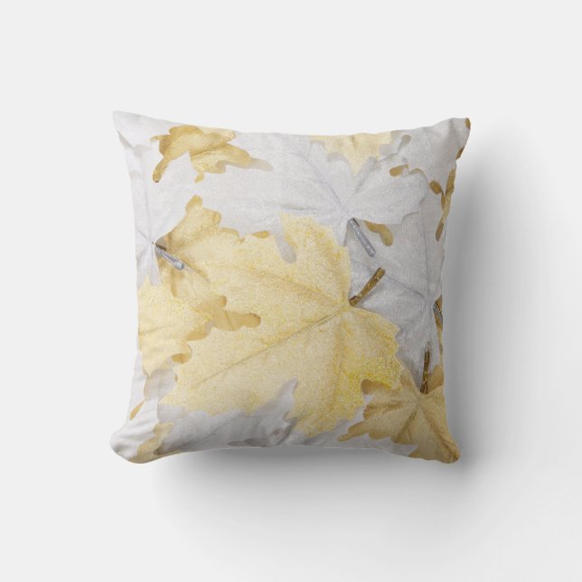 Coussin Feuilles d'automne (Recto)