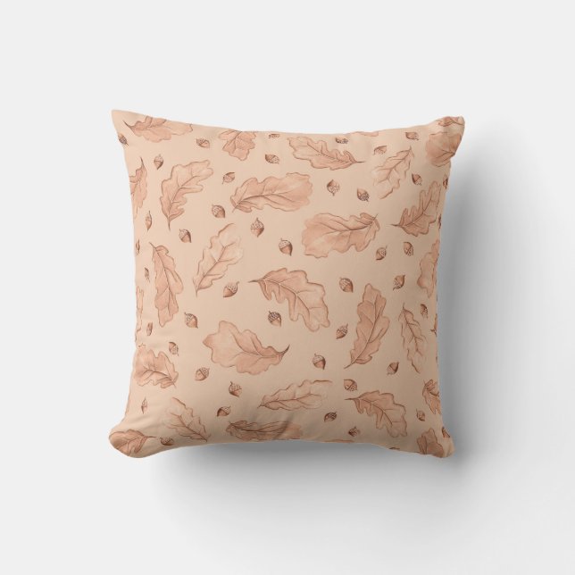 Coussin Feuilles d'automne (Recto)