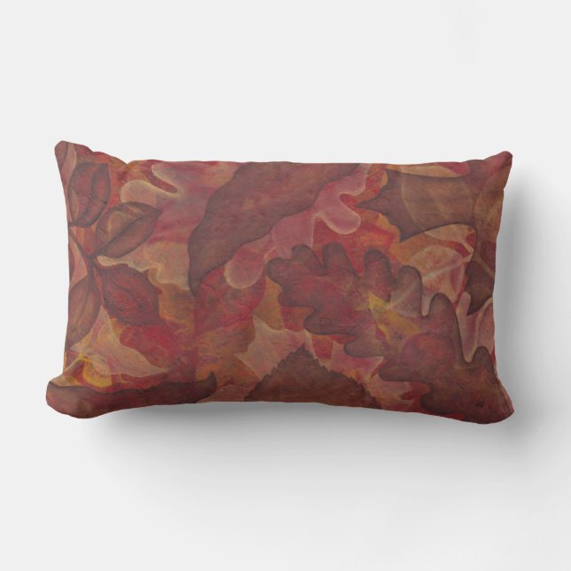 Coussin Feuilles d'automne (Recto)